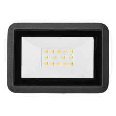 LED-strålkastare 10W, 800lm, IP65, 4000K, aluminium + glas | HandlaSmidigt.se