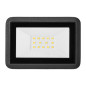LED-strålkastare 10W, 800lm, IP65, 4000K, aluminium + glas