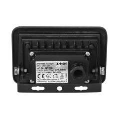 LED-strålkastare 20W, 1600lm, IP65, 4000K, aluminium + glas | HandlaSmidigt.se
