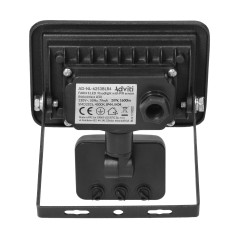 FARO S LED-strålkastare med PIR 20W, 1600lm, IP44, 4000K, aluminium + glas | HandlaSmidigt.se