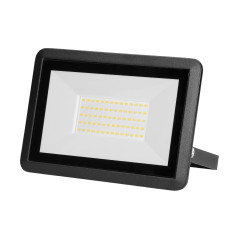 LED-strålkastare 50W, 4000lm, IP65, 4000K, aluminium + glas | HandlaSmidigt.se