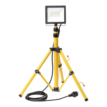 LED-set: strålkastare LED 50W + stativ + sladd | HandlaSmidigt.se