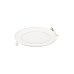 EURUS LED 12W, infälld downlight-armatur, rund, 800lm, 3000K, vit, inbyggd LED-drivare | HandlaSmidigt.se