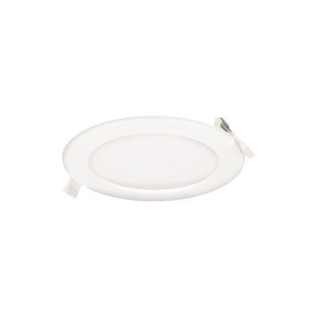 EURUS LED 12W, infälld downlight-armatur, rund, 800lm, 3000K, vit, inbyggd LED-drivare | HandlaSmidigt.se