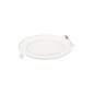 EURUS LED 12W, infälld downlight-armatur, rund, 800lm, 3000K, vit, inbyggd LED-drivare