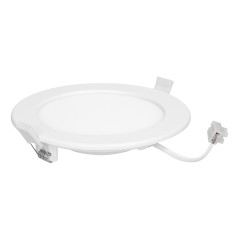 EURUS LED 12W, infälld downlight-armatur, rund, 860lm, 4000K, vit, inbyggd LED-drivare | HandlaSmidigt.se