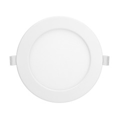 EURUS LED 12W, infälld downlight-armatur, rund, 860lm, 4000K, vit, inbyggd LED-drivare | HandlaSmidigt.se