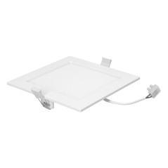 AKMAN LED 12W, infällt downlight-armatur, fyrkantig, 860 lm, 4000K, vit, inbyggd LED-drivare | HandlaSmidigt.se