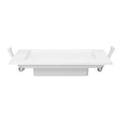 AKMAN LED 12W, infällt downlight-armatur, fyrkantig, 860 lm, 4000K, vit, inbyggd LED-drivare | HandlaSmidigt.se