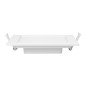 AKMAN LED 12W, infällt downlight-armatur, fyrkantig, 860 lm, 4000K, vit, inbyggd LED-drivare