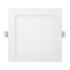 AKMAN LED 12W, infällt downlight-armatur, fyrkantig, 860 lm, 4000K, vit, inbyggd LED-drivare | HandlaSmidigt.se