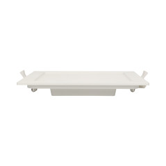 AKMAN LED 18W, infälld downlight-armatur, fyrkantig, 1600lm, 4000K, vit, inbyggd LED-drivare | HandlaSmidigt.se