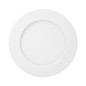 STAD LED 12W, infälld downlight-armatur, rund, 800lm, 3000K, vit, inbyggd LED-drivare.