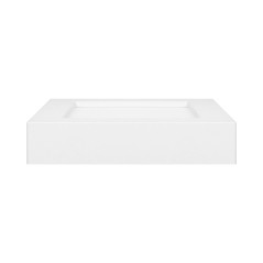LÅT LED 12W, downlight-armatur, ytmontage, fyrkantig, 800lm, 3000K, vit, inbyggd LED-drivare. | HandlaSmidigt.se