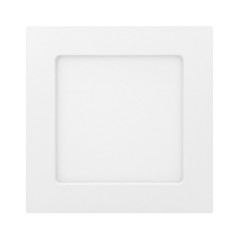 LÅT LED 12W, downlight-armatur, ytmontage, fyrkantig, 800lm, 3000K, vit, inbyggd LED-drivare. | HandlaSmidigt.se