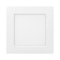 LÅT LED 12W, downlight-armatur, ytmontage, fyrkantig, 800lm, 3000K, vit, inbyggd LED-drivare.