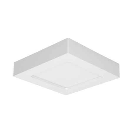 LÅT LED 12W, infälld downlight-armatur, fyrkantig, 860lm, 4000K, vit, inbyggd LED-drivare | HandlaSmidigt.se