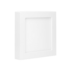 LED-lampa 18W, infälld downlight-armatur, fyrkantig, 1500 lm, 3000K, vit, inbyggd LED-drivare. | HandlaSmidigt.se