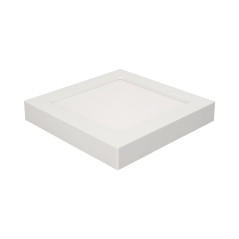 LÅT LED 18W, infälld downlight-armatur, fyrkantig, 1600lm, 4000K, vit, inbyggd LED-drivare. | HandlaSmidigt.se