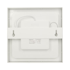 LÅT LED 18W, infälld downlight-armatur, fyrkantig, 1600lm, 4000K, vit, inbyggd LED-drivare. | HandlaSmidigt.se