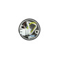BARBRA DLR GU10 downlight max 7W, IP20, rund, svart, aluminium