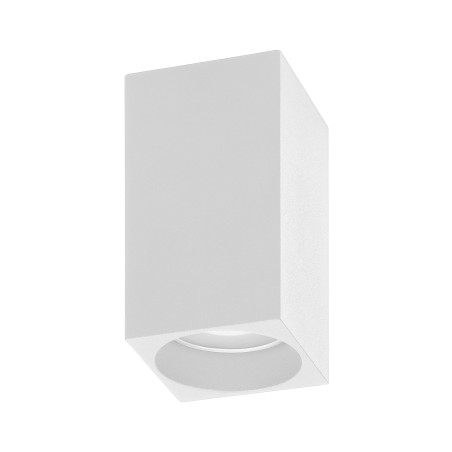 BARBRA DLS GU10 downlight max 7W, IP20, fyrkantig, vit, aluminium