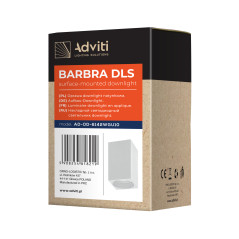 BARBRA DLS GU10 downlight max 7W, IP20, fyrkantig, vit, aluminium | HandlaSmidigt.se