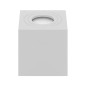 MEGY DLS GU10 downlight max 7W, IP54, fyrkantig, vit, aluminium