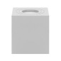 MEGY DLS GU10 downlight max 7W, IP54, fyrkantig, vit, aluminium