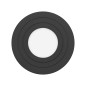 MEGY DLR GU10 downlight max 7W, IP54, rund, svart, aluminium