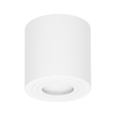MEGY DLR GU10 downlight max 7W, IP54, rund, vit, aluminium