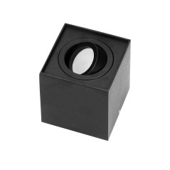 CAROLIN DLS GU10 downlight max 7W, IP20, fyrkantig, svart | HandlaSmidigt.se