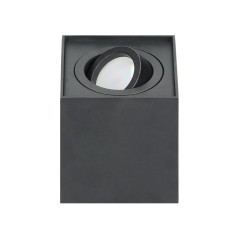 CAROLIN DLS GU10 downlight max 7W, IP20, fyrkantig, svart | HandlaSmidigt.se