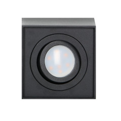CAROLIN DLS GU10 downlight max 7W, IP20, fyrkantig, svart | HandlaSmidigt.se