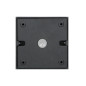 CAROLIN DLS GU10 downlight max 7W, IP20, fyrkantig, svart
