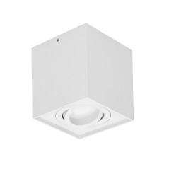 CAROLIN DLS GU10 downlight max 7W, IP20, fyrkantig, vit