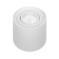 CAROLIN DLR GU10 downlight max 7W, IP20, rund, vit