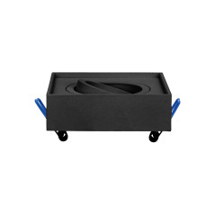 RING S dekorativ ram för punktbelysning, MR16/GU10 max 50W, justerbar, fyrkantig, svart | HandlaSmidigt.se