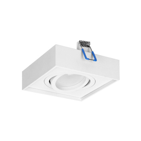 RING S dekorativ ram för punktbelysning, MR16/GU10 max 50W, justerbar, kvadratisk, vit