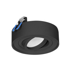 RING R dekorativ ram för punktbelysning, MR16/GU10 max 50W, justerbar, rund, svart