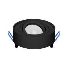 RING R dekorativ ram för punktbelysning, MR16/GU10 max 50W, justerbar, rund, svart | HandlaSmidigt.se