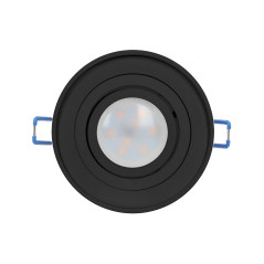 RING R dekorativ ram för punktbelysning, MR16/GU10 max 50W, justerbar, rund, svart | HandlaSmidigt.se