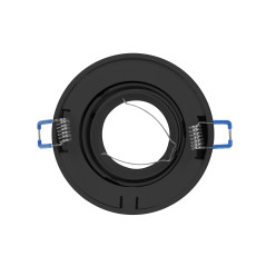 RING R dekorativ ram för punktbelysning, MR16/GU10 max 50W, justerbar, rund, svart | HandlaSmidigt.se