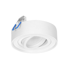 RING R dekorativ ram för punktbelysning, MR16/GU10 max 50W, justerbar, rund, vit | HandlaSmidigt.se