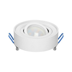 RING R dekorativ ram för punktbelysning, MR16/GU10 max 50W, justerbar, rund, vit | HandlaSmidigt.se