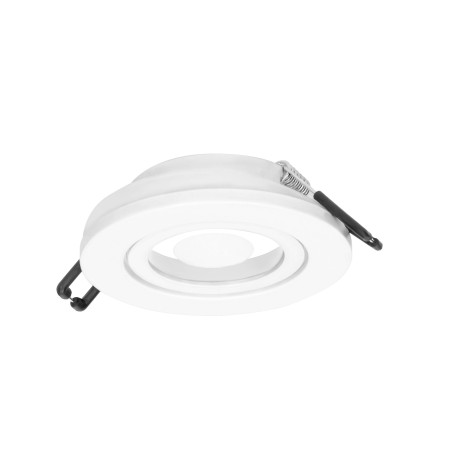 FRÅN R dekorativ ram för punktbelysning, MR16/GU10 max 50W, rund, vit IP44