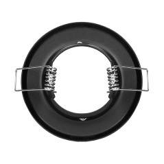 SUTRI RC dekorativ ram för spotbelysning, MR16/GU10 max 7W, rund, fast, svart | HandlaSmidigt.se