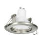 SUTRI RC dekorativ ram för punktbelysning, MR16/GU10 max 7W, rund, fast, satin.