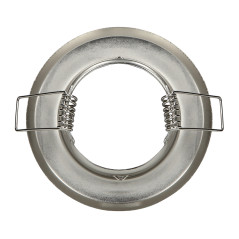 SUTRI RC dekorativ ram för punktbelysning, MR16/GU10 max 7W, rund, fast, satin. | HandlaSmidigt.se