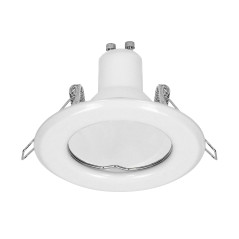 SUTRI RC dekorativ ram för punktbelysning, MR16/GU10 max 7W, rund, fast, vit